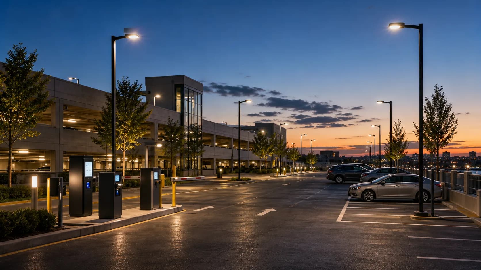 Parking Management lighting application
