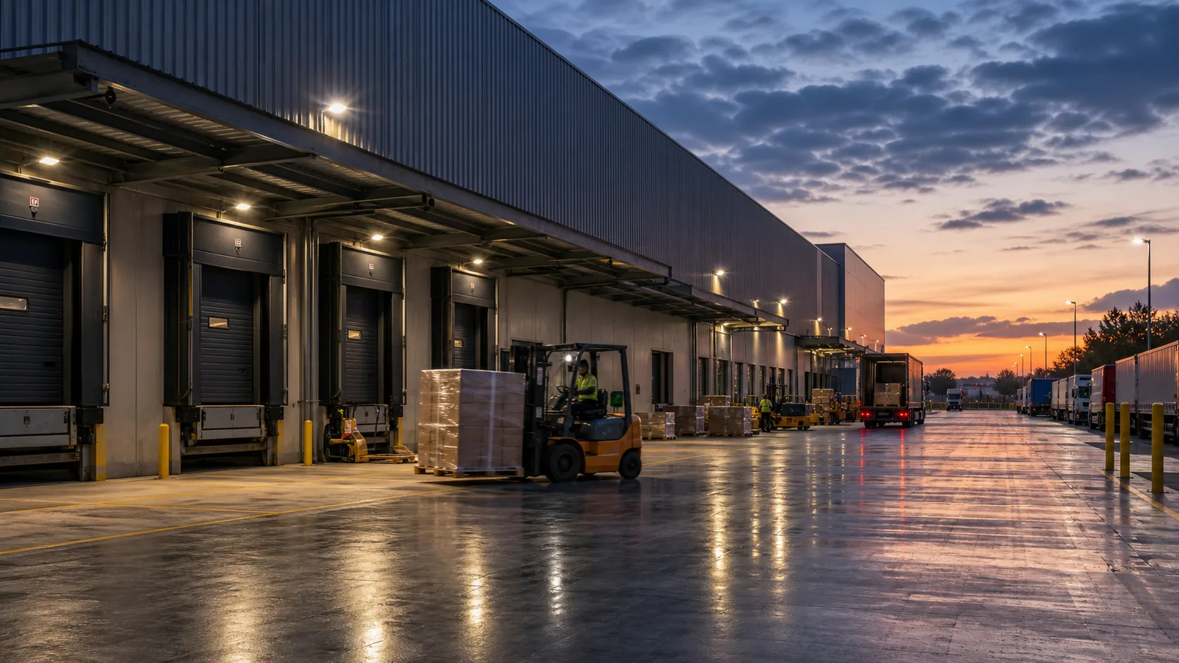 Warehouse Safety lighting application