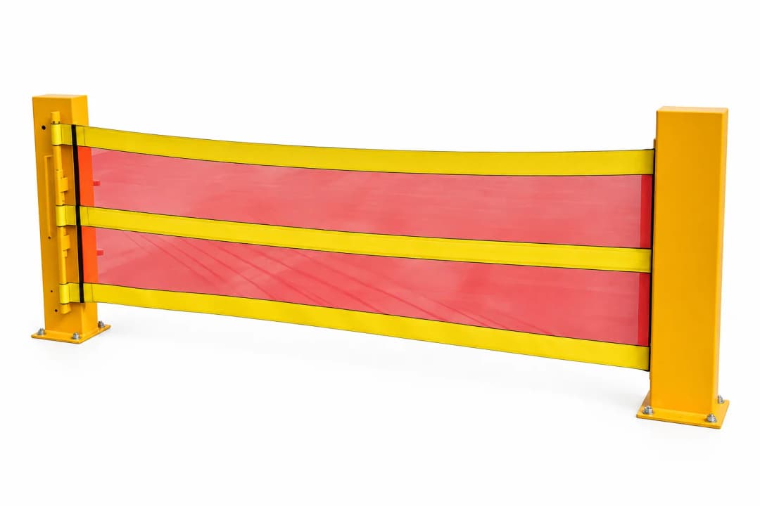 Flexible Retractable Impact Barrier