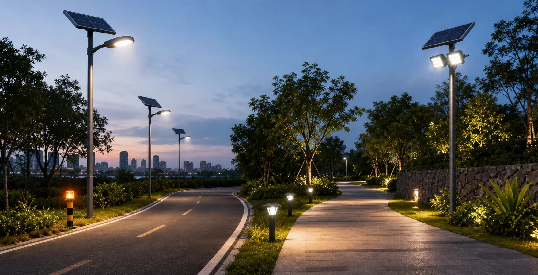 Solar Lighting lighting application
